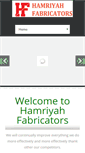 Mobile Screenshot of hamriyahfab.com